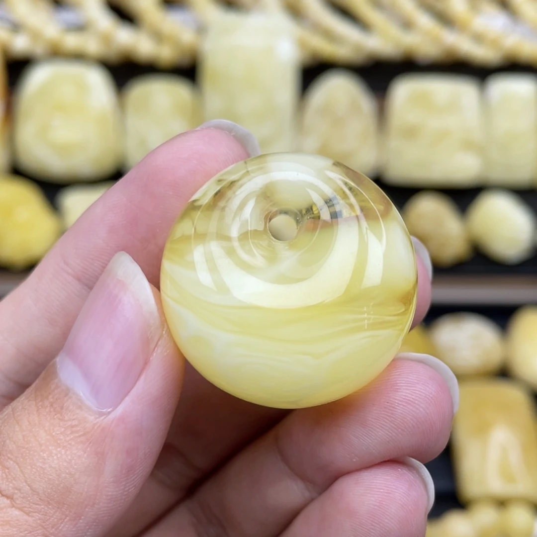 裸石琥珀未镶嵌琥珀蜜蜡
