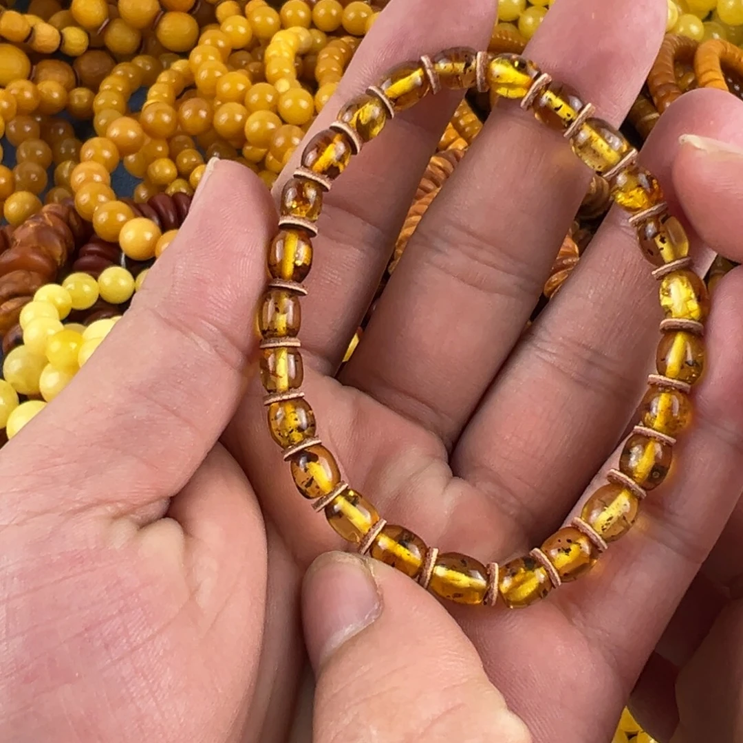 琥珀未镶嵌珠宝奇石