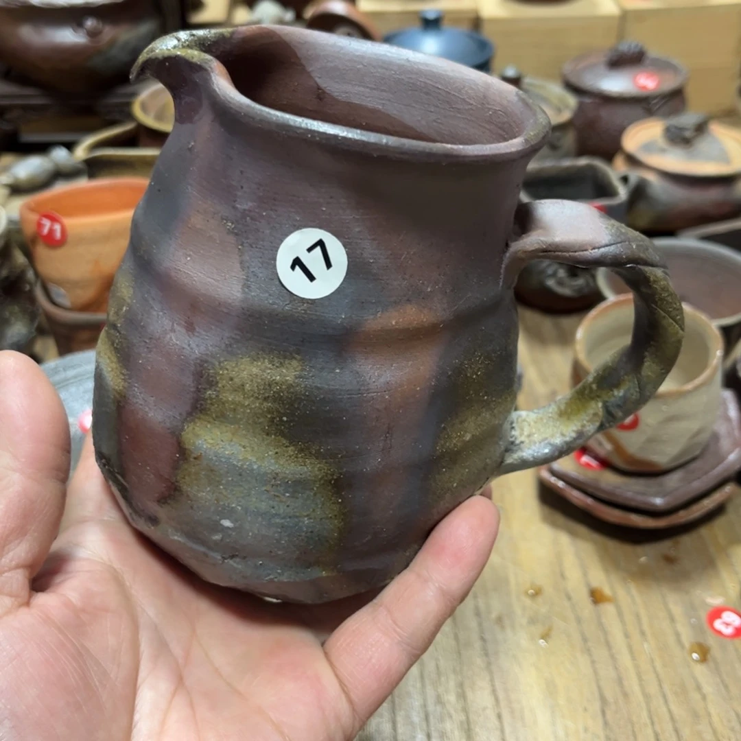 横山直树备前凉水壶茶杯