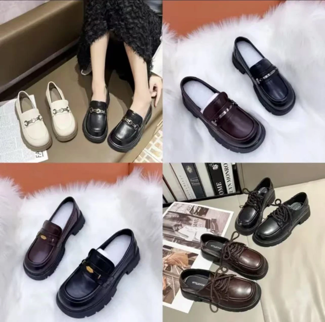 【孤品 高货】新款孤品断码 百搭皮鞋 乐福 老爹鞋炫酷潮流四季单鞋