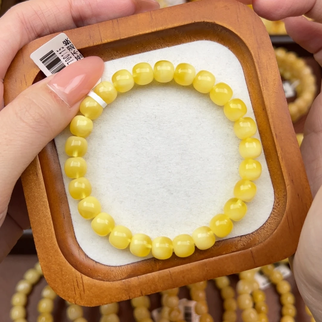 琥珀未镶嵌珠宝奇石8.2mm