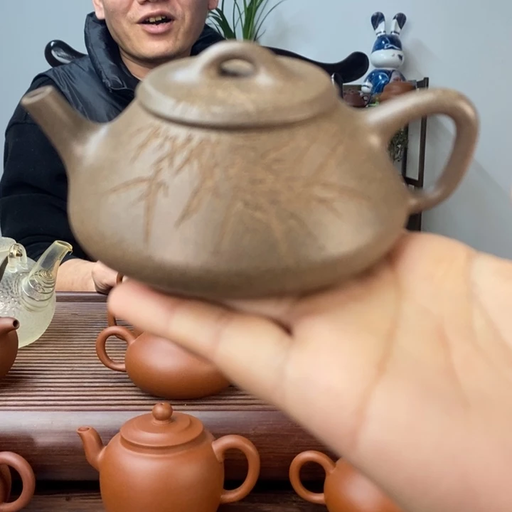 @***子茶壶段泥青段任瓢150cc全手