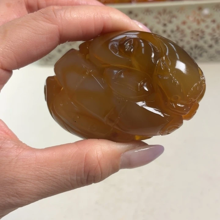 玛瑙/玉髓未镶嵌吊坠(不含链)