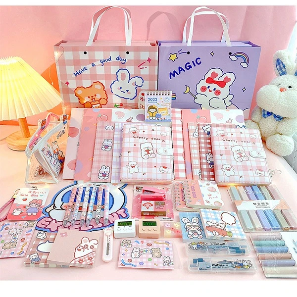 【充电宝】文心文具直播专用链接 文具礼盒套装高颜值文具笔记本