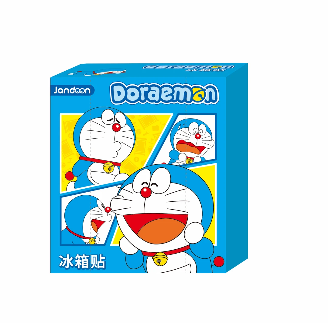 【狂暴五叠】简动正版哆啦A梦冰箱贴收藏潮玩周边盲盒代拆