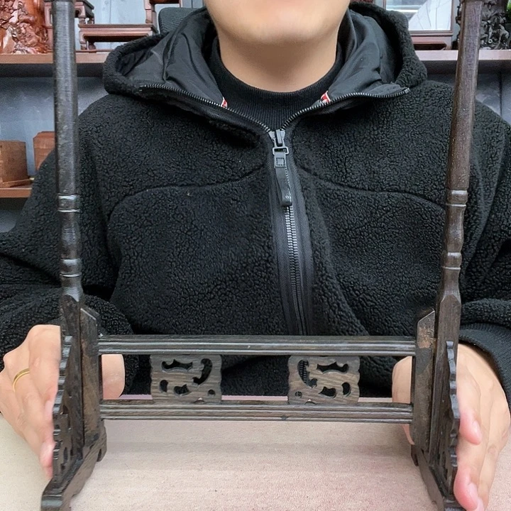 乌木类端景台小李子红木工艺品