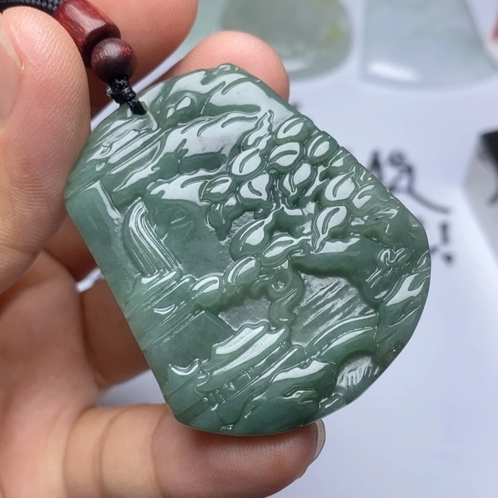 颈饰未镶嵌翡翠翡翠
