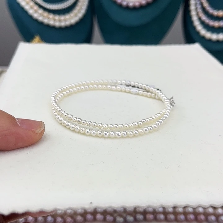 淡水珍珠颈饰未镶嵌卡3-4