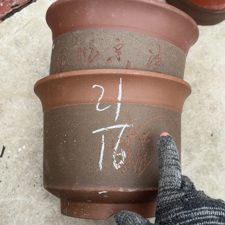 紫砂花盆紫砂等珍贵