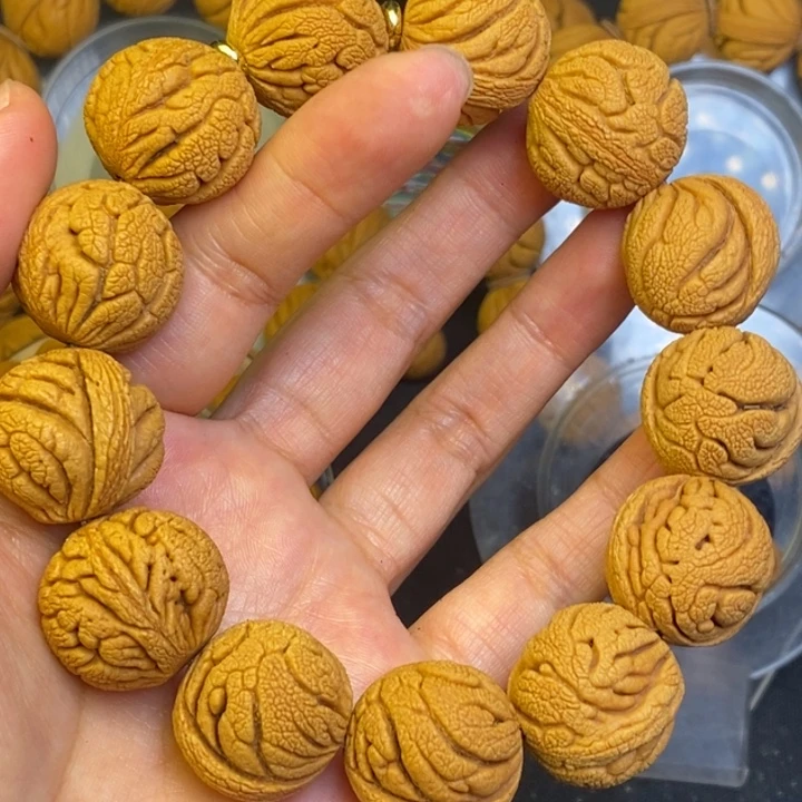 文玩核桃吊坠秦岭龙纹桃核22