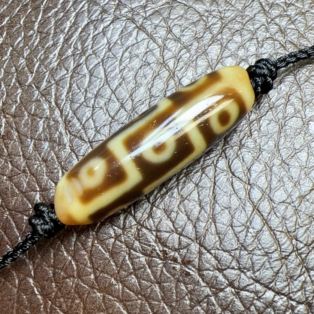 【格古小师傅】38mm纯手工九眼玛瑙孤品放漏