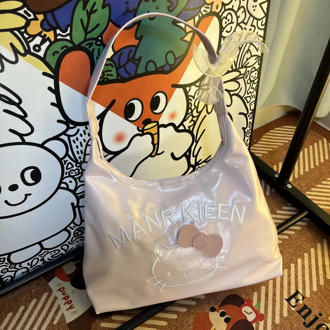 喵喵仙贝小众女包KT-A009粉