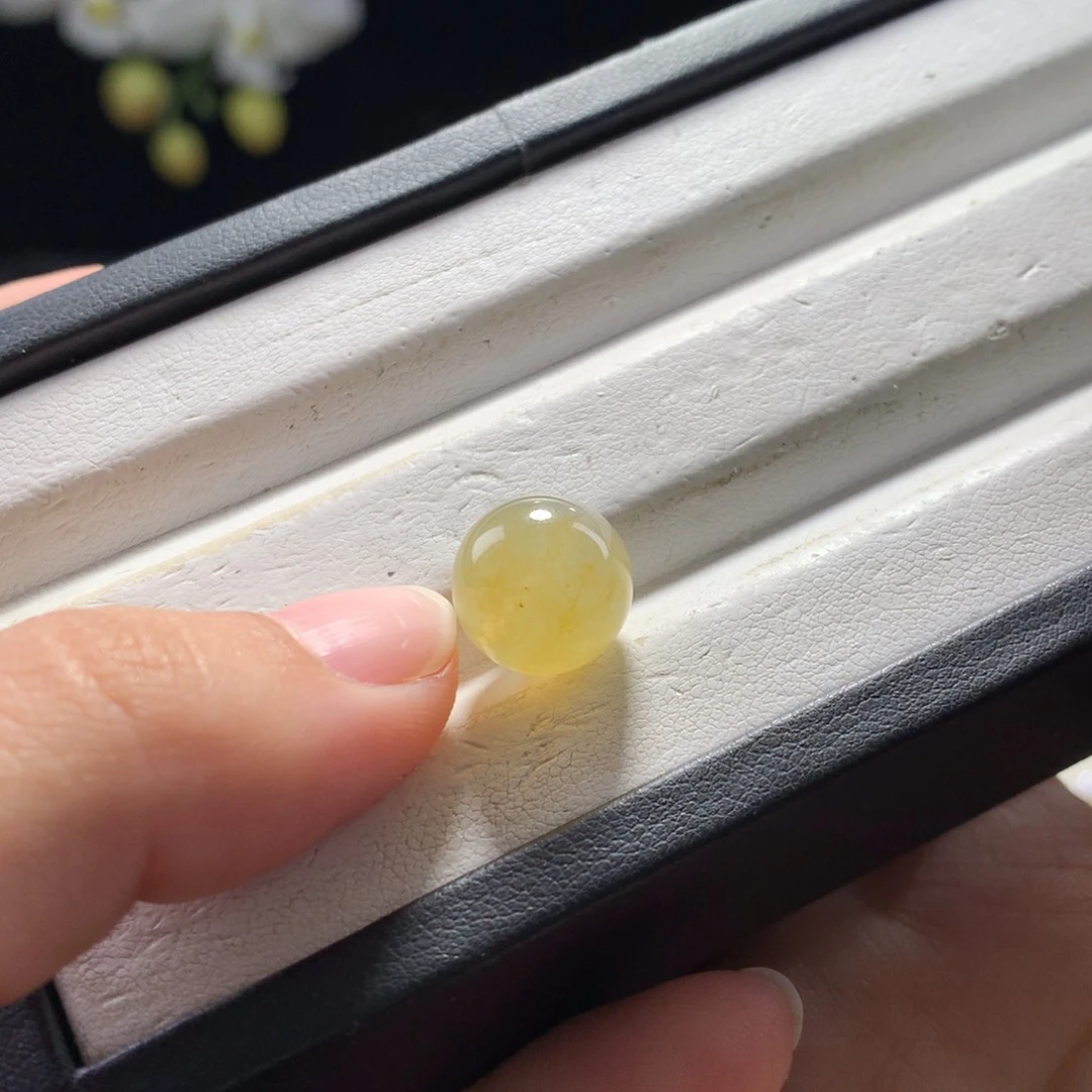 翡翠未镶嵌手串卡12杨枝甘露