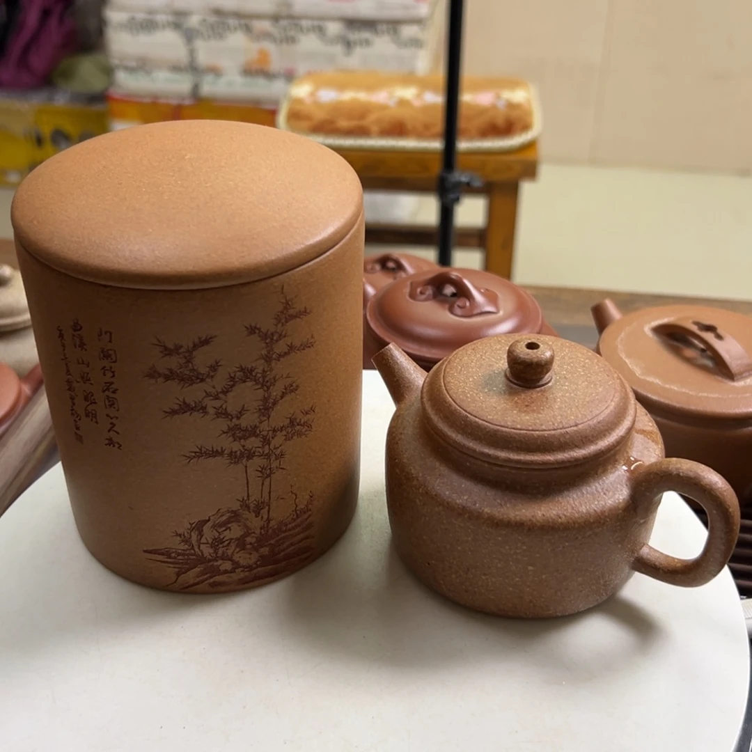 紫砂茶壶黄将破德中170