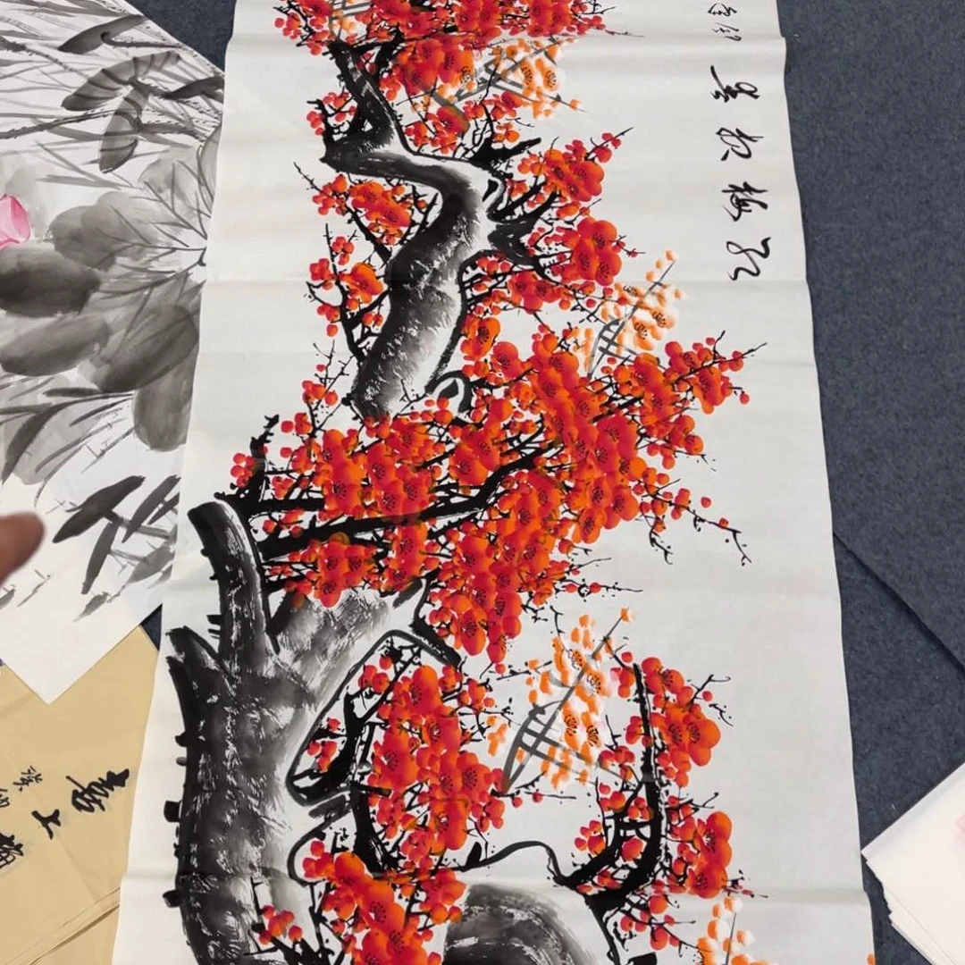 国画处理作品看好再拍哦