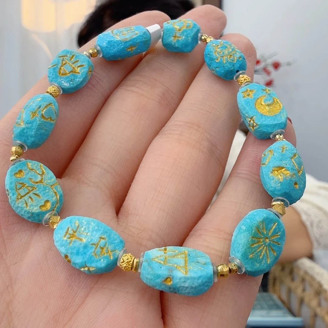 绿松石未镶嵌珠宝奇石