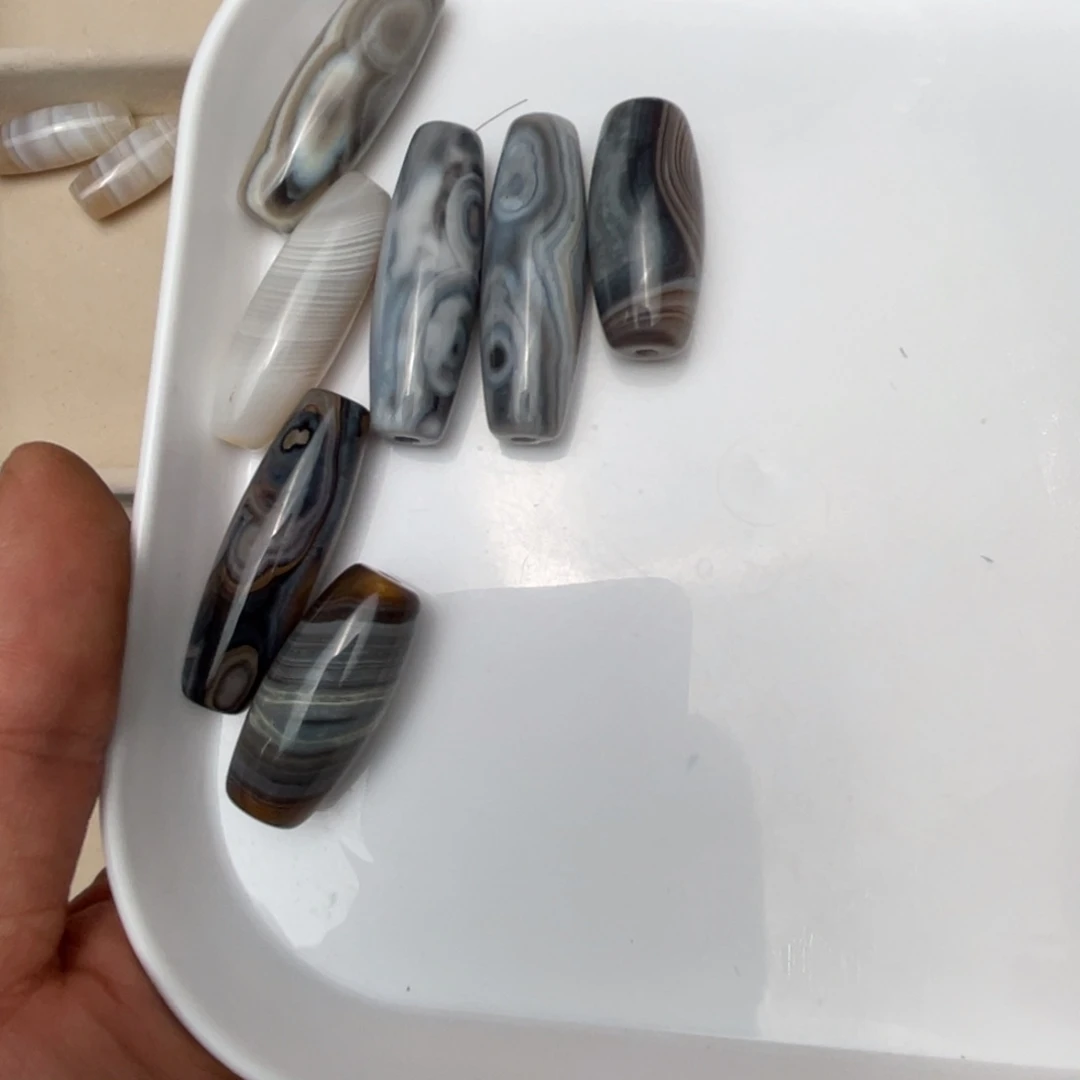 麦****玛瑙/玉髓未镶嵌吊坠(不含链)