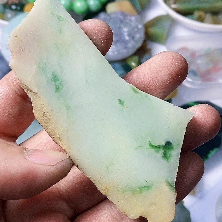 翡翠散珠天然翡翠A货