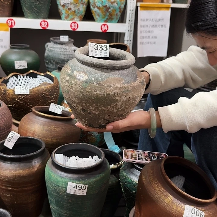 彩坛子333高度16口径12