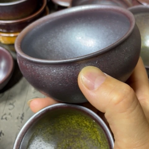 茶盏王***啧建阳建盏全品柴烧