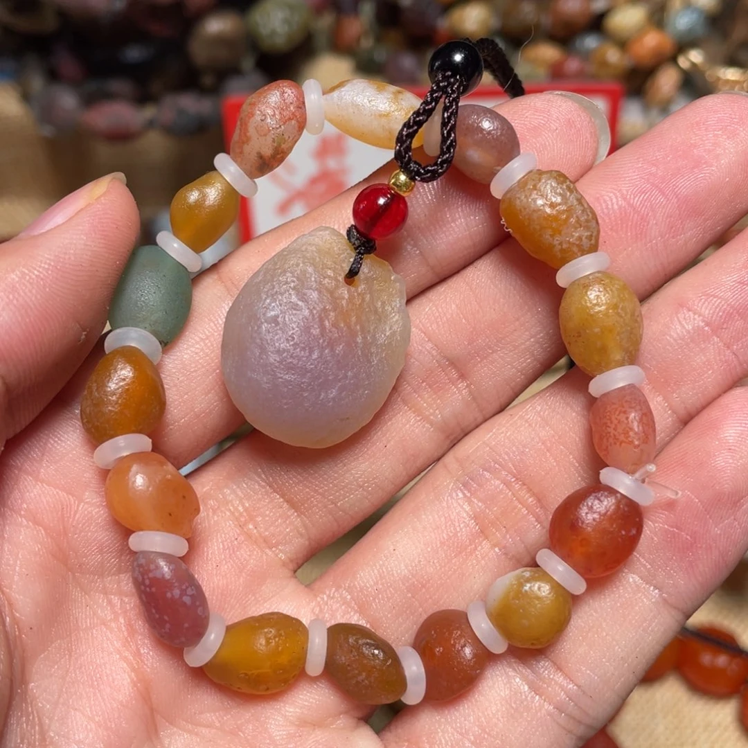 玛瑙/玉髓手链未镶嵌