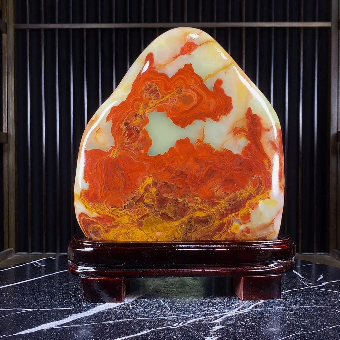 石材30-25古青原石摆件