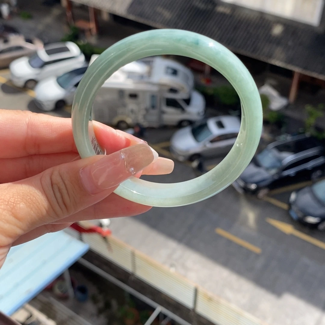 翡翠手镯未镶嵌57-58口