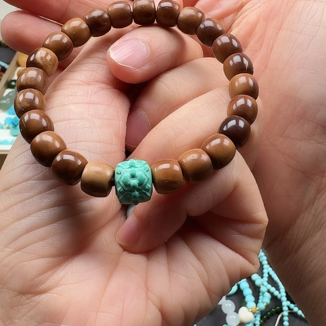 一***虎无事牌库克库克手串