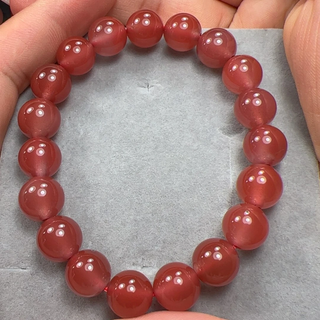 南红玛瑙手串未镶嵌