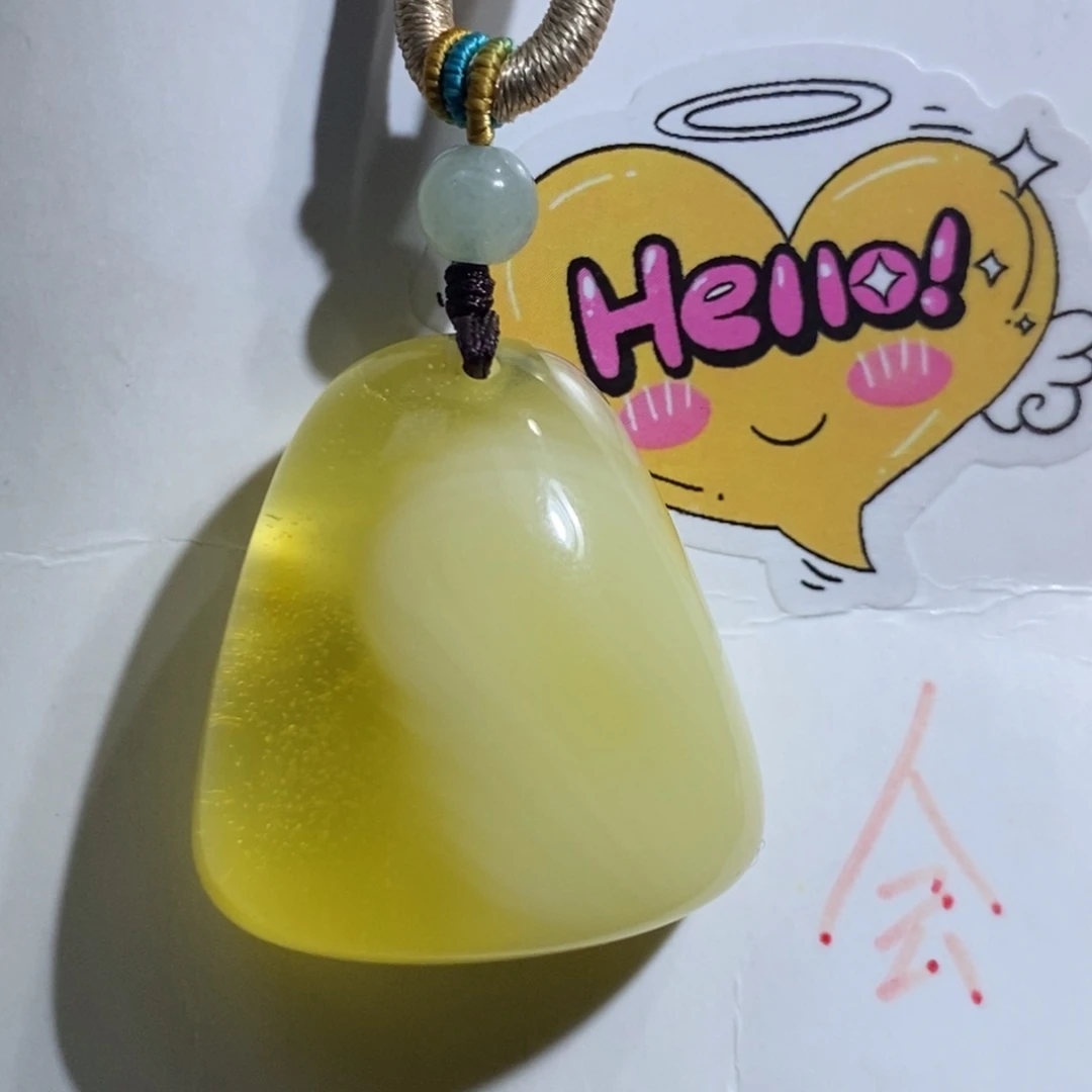 定制琥珀未镶嵌蜜蜡吊坠