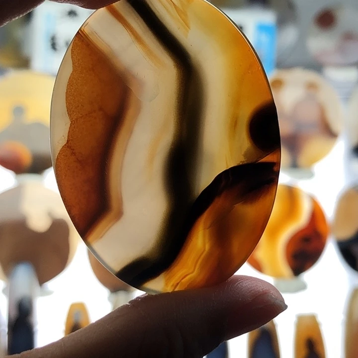 玛瑙/玉髓未镶嵌珠宝半成品162