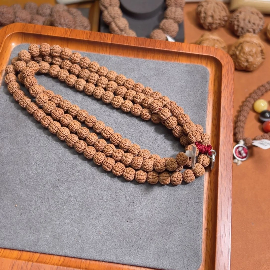 ***ㅤ金刚菩提手串8蜂窝龙108金刚菩提手串