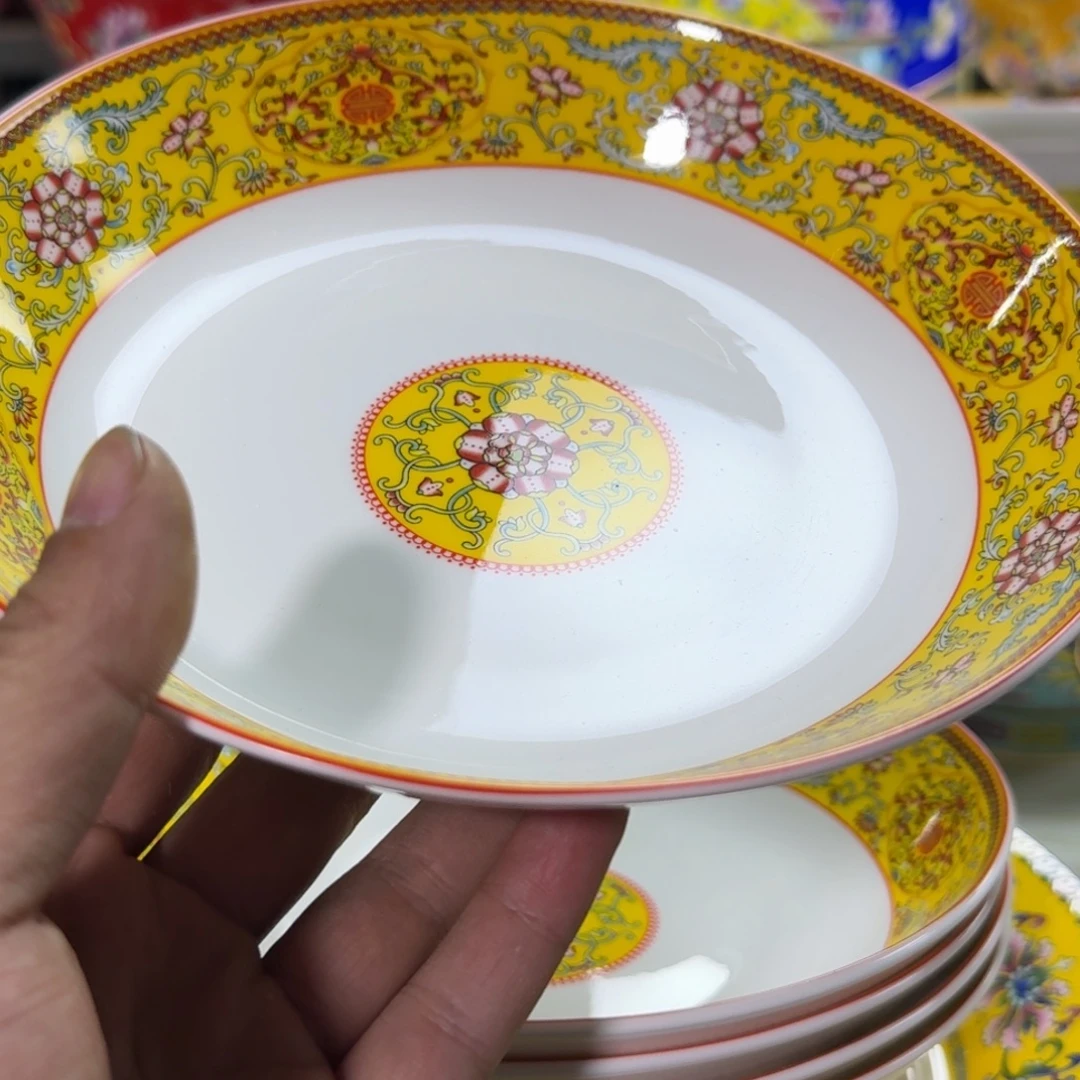 景德镇珐琅彩餐具