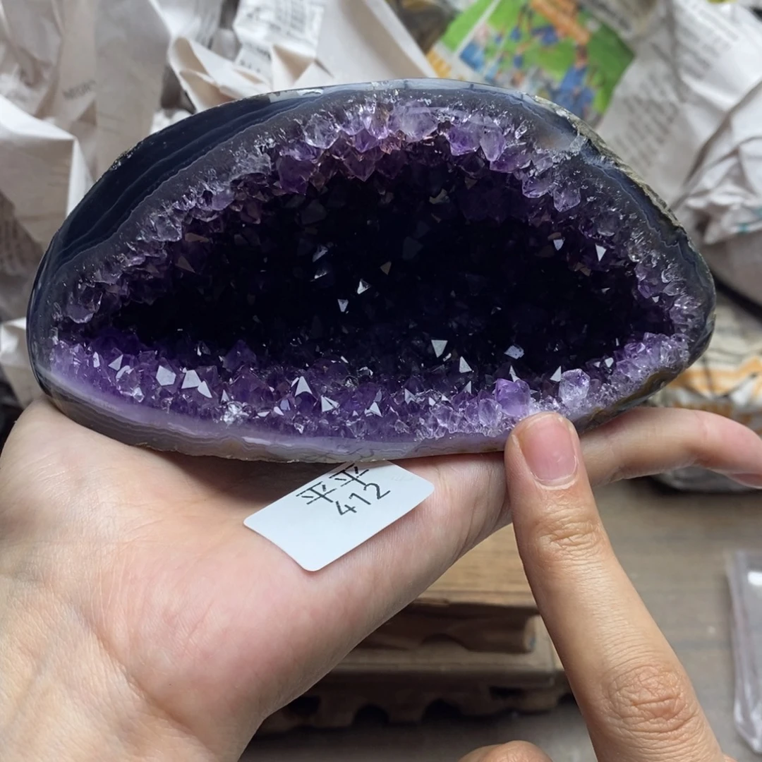 紫晶大型摆件(非配饰)未镶嵌