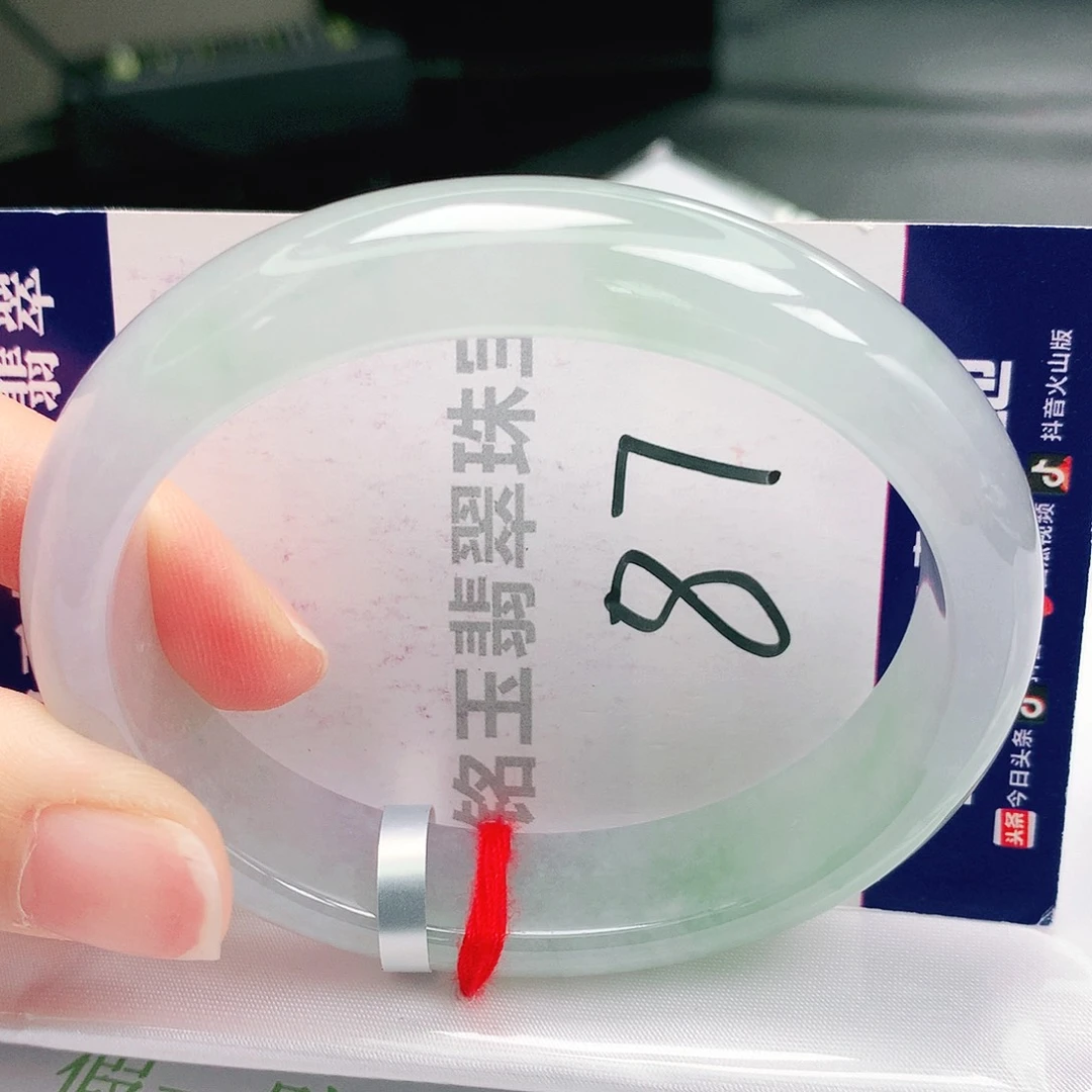 未镶嵌手镯翡翠缅甸天然a货翡翠手镯55贵
