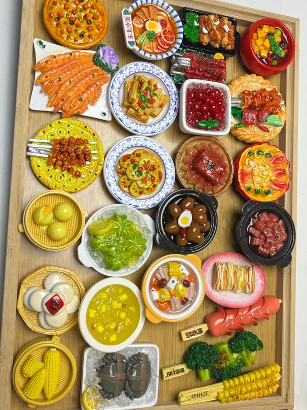 欧气欧气！超高颜值磁细冰箱贴对对碰