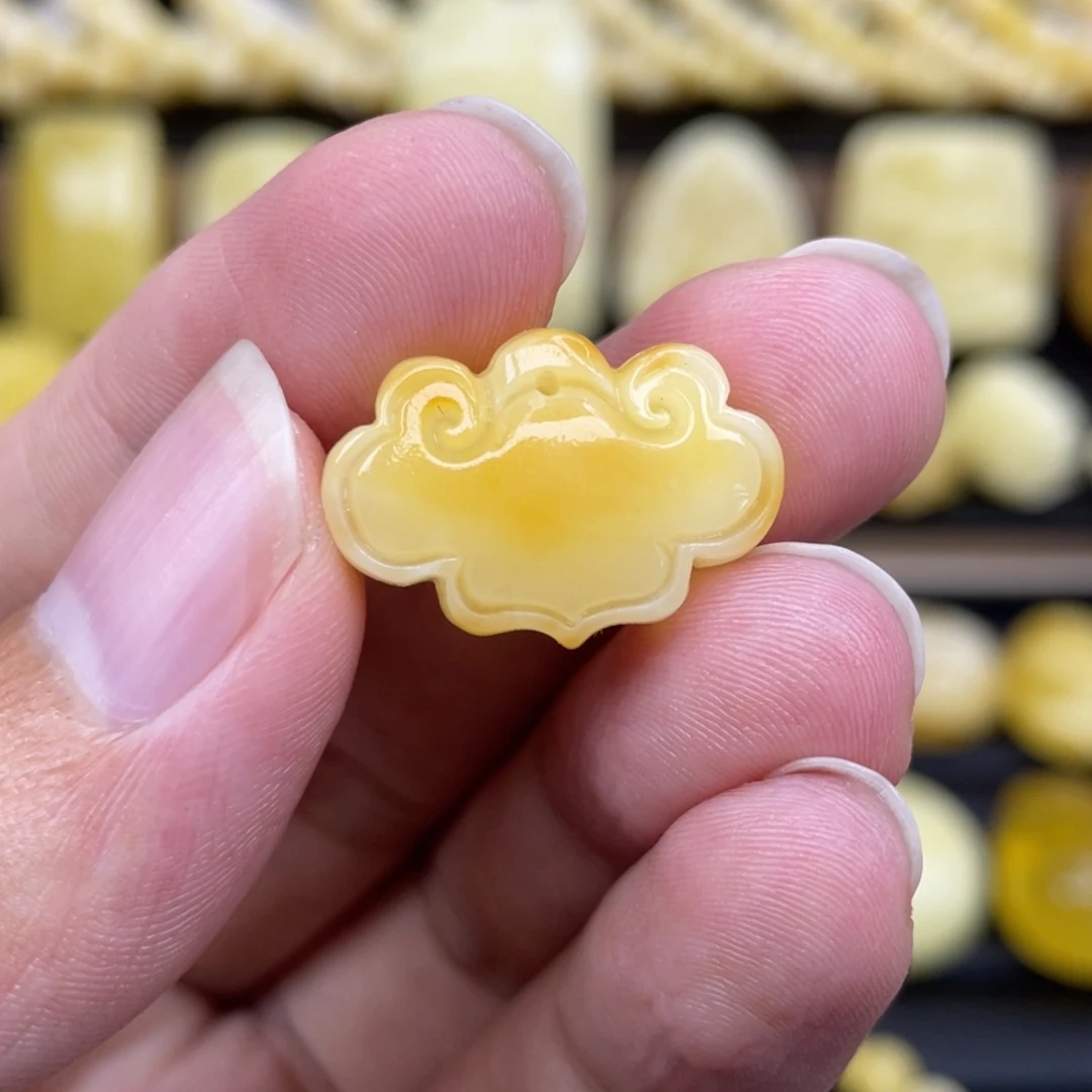 裸石琥珀未镶嵌琥珀蜜蜡