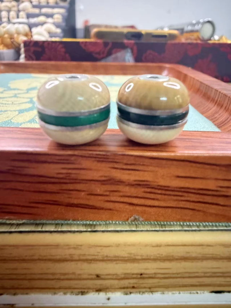 猛犸牙汉堡珠散珠隔珠手串手链吊坠配饰