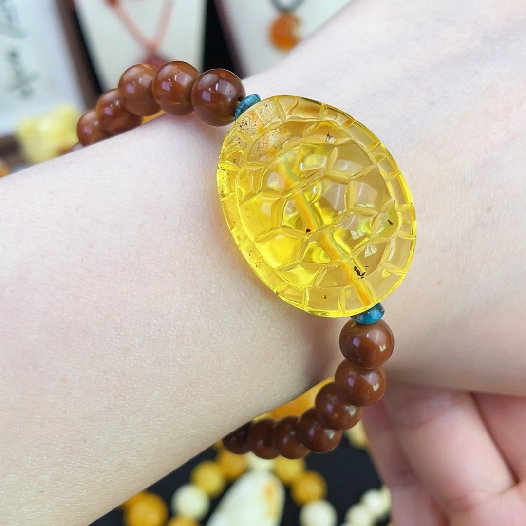 琥珀未镶嵌珠宝奇石