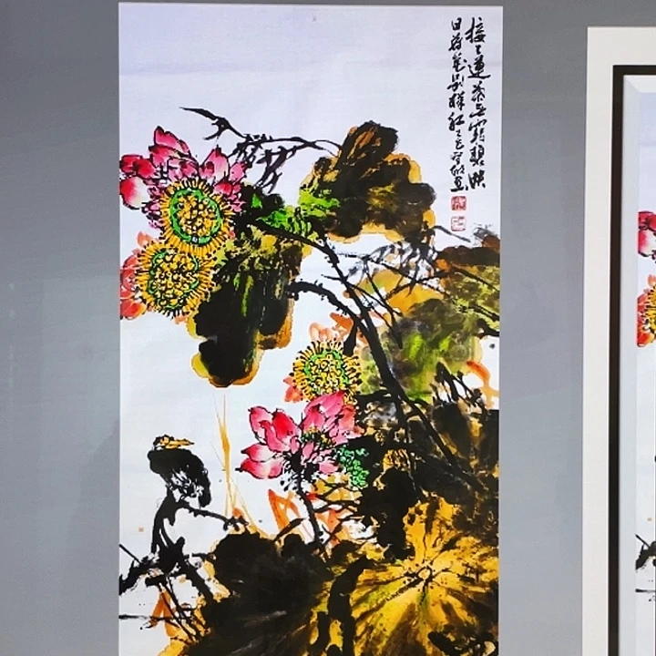 国画张圣敏先生纯手绘作品