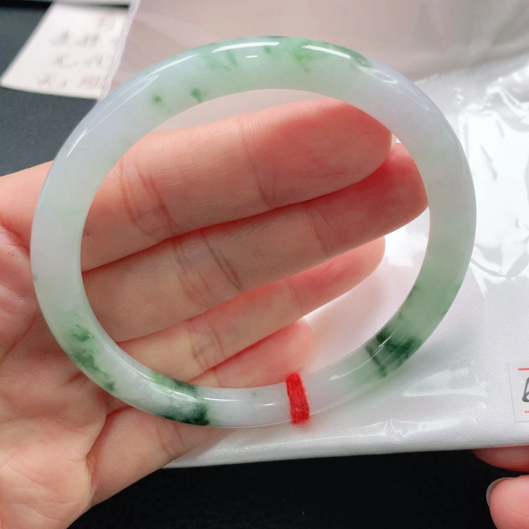 未镶嵌手镯翡翠63圆