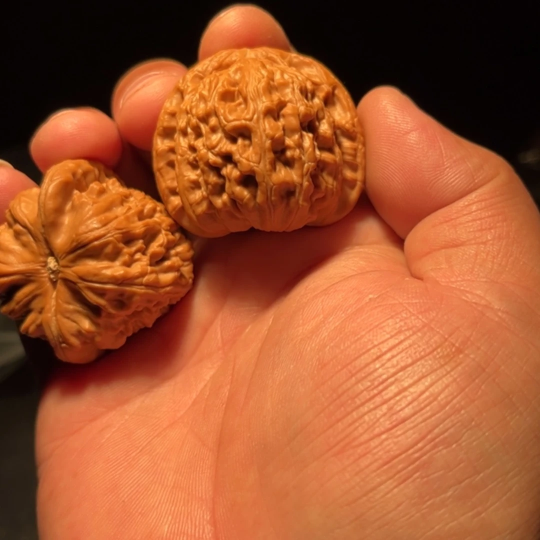 【闪购商品】禹*文玩核桃木制手把件