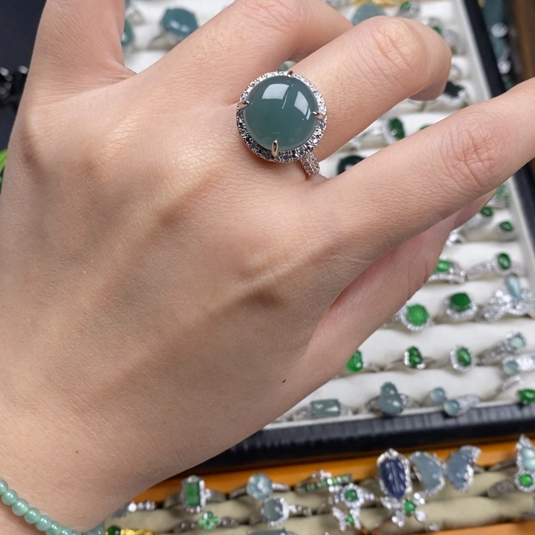 未镶嵌挂件翡翠翡翠