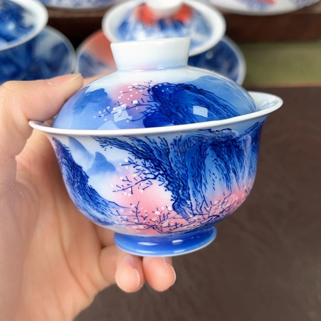 手绘高温瓷器瓷器