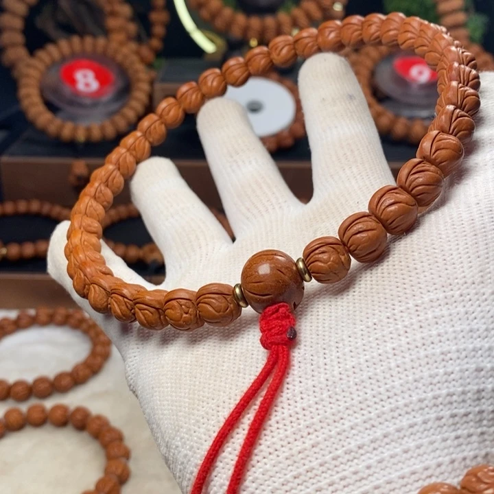 桃核吊坠雨*秦岭龙纹桃核