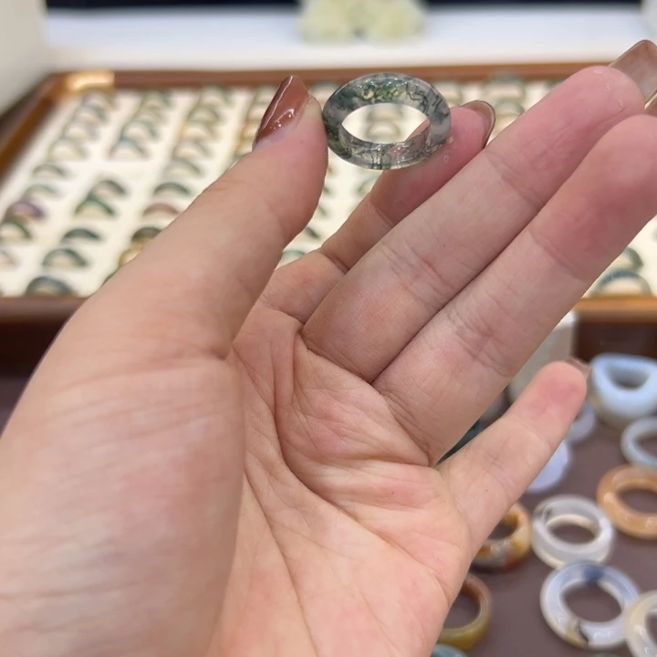 玛瑙/玉髓合金戒指79港11