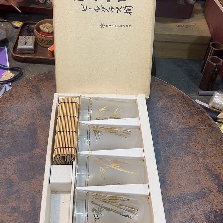 水晶玻璃吸管款新店开业福利多多