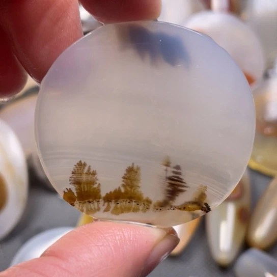 玛瑙/玉髓吊坠(不含链)未镶嵌