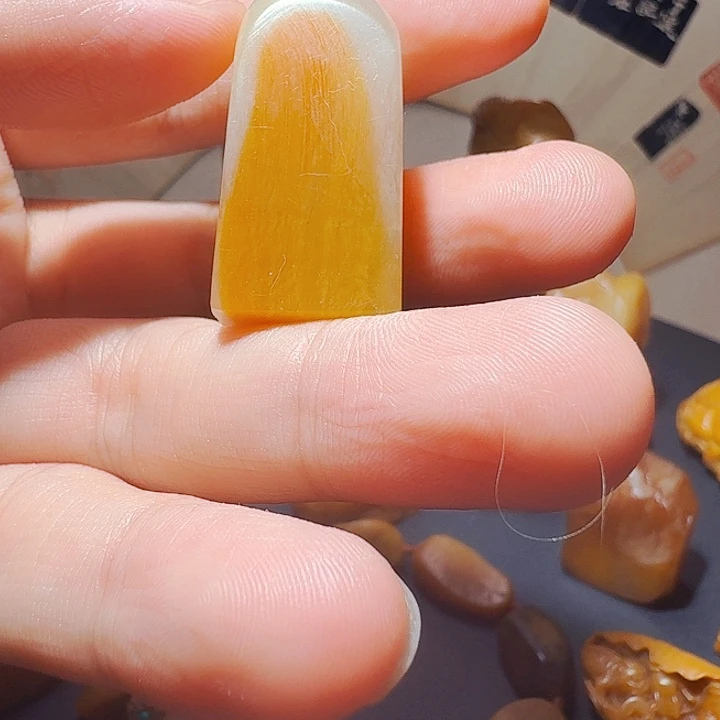 田黄石田黄石素章