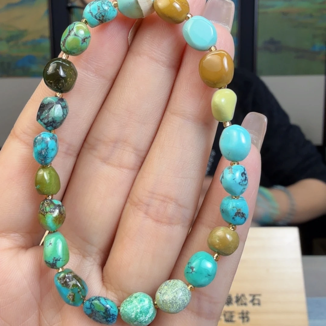 绿松石未镶嵌珠宝奇石